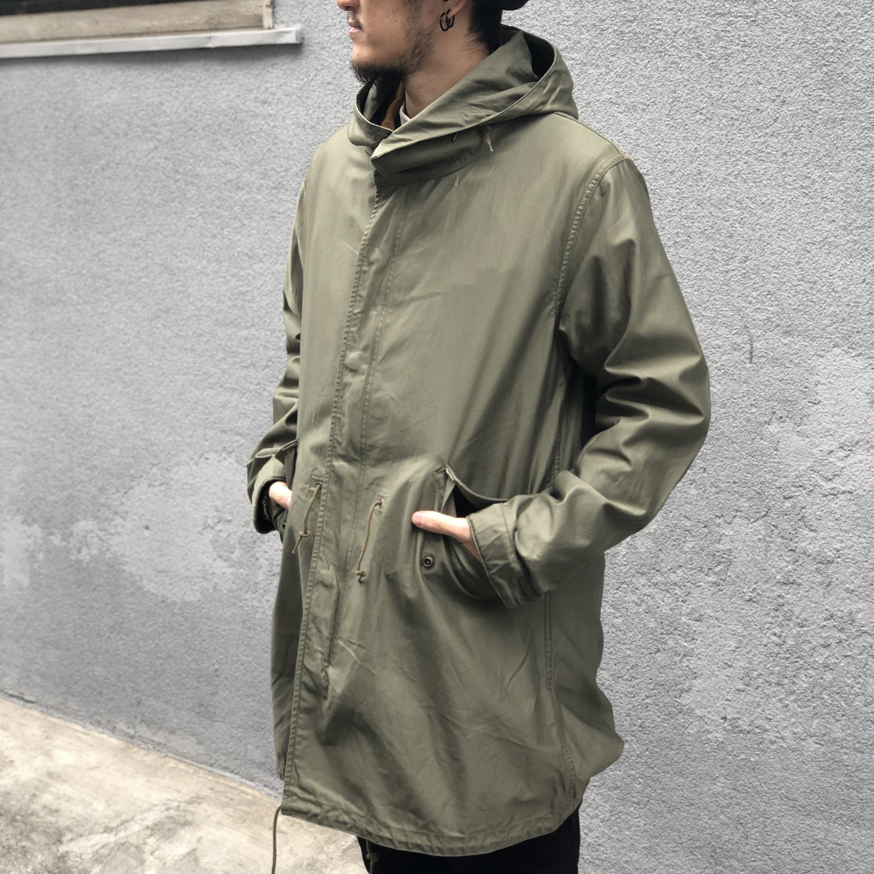 FOB FACTORY】M-51シェルパーカー、ガバッと羽織れるアウターです