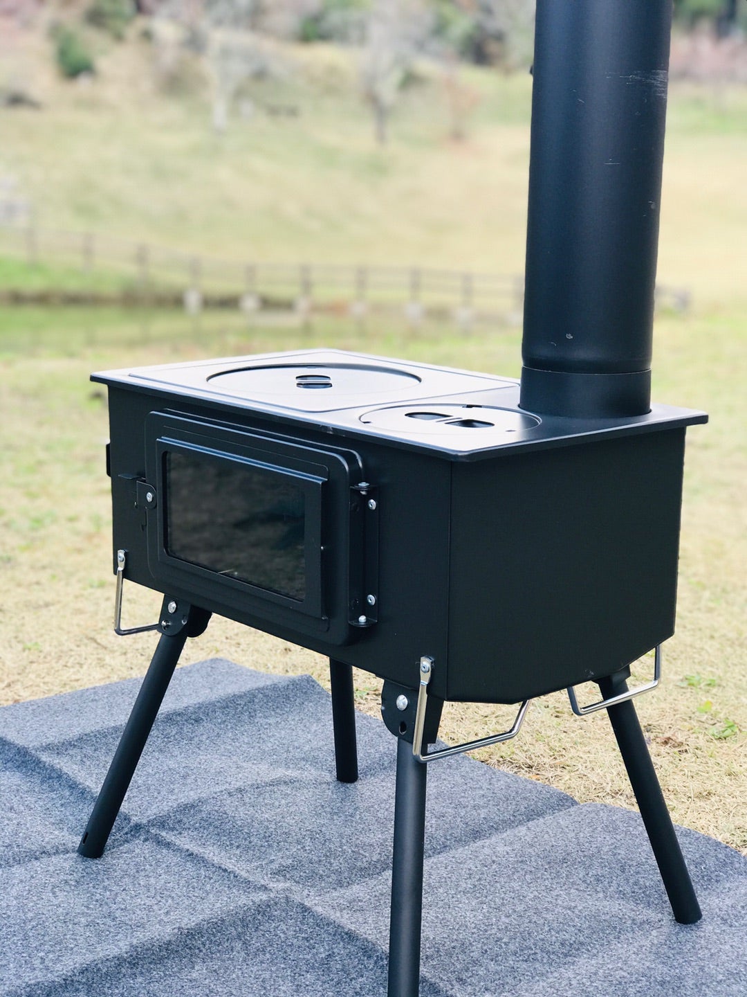 キャプテンスタッグカマド薪ストーブレビュー | カシミエの クレージー