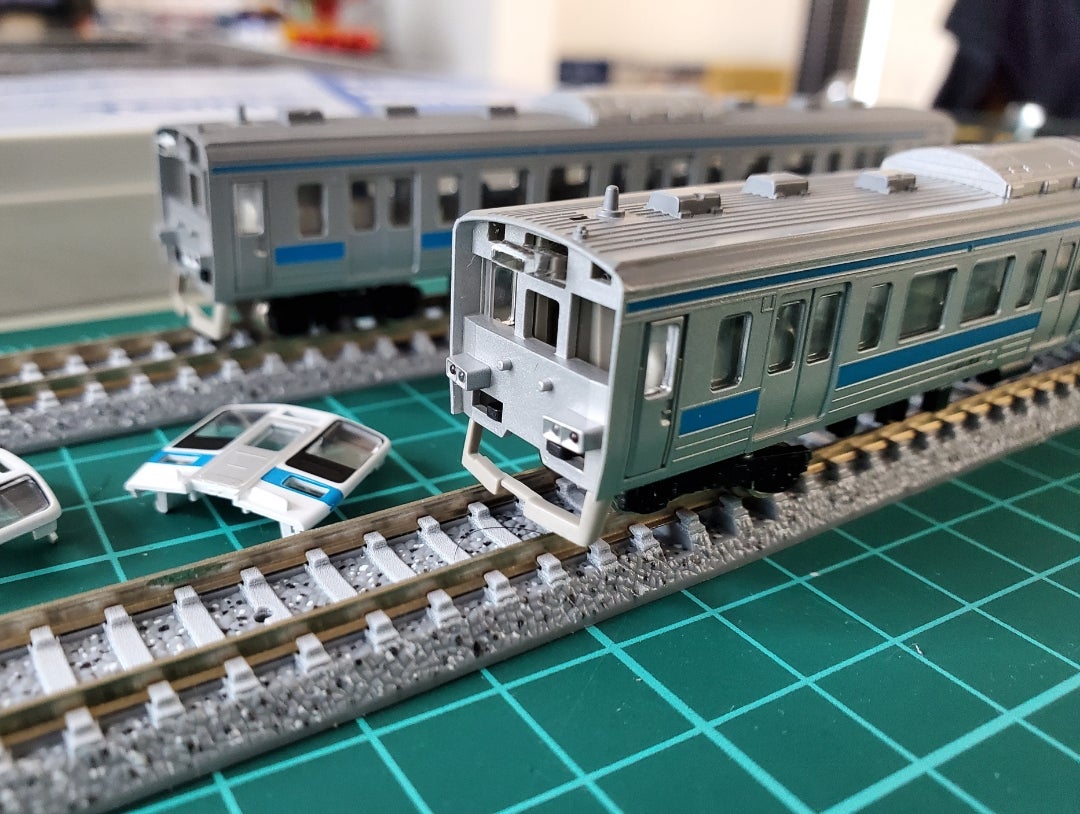 TOMIX 92050 415系1500番台九州色】を再生する② | 鉄道模型なまけ日記