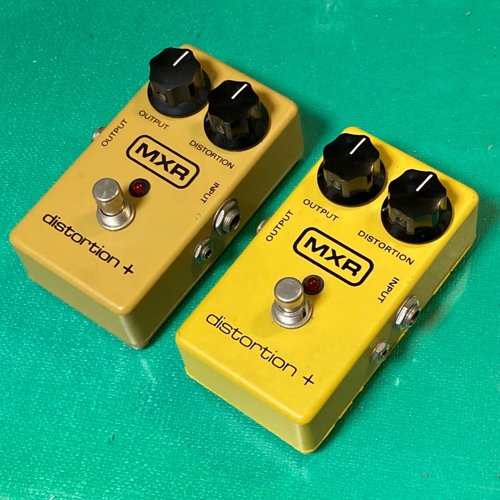 名機distortion+、MXR期最終型とジムダン初期！！ | ギターダー 〜工房