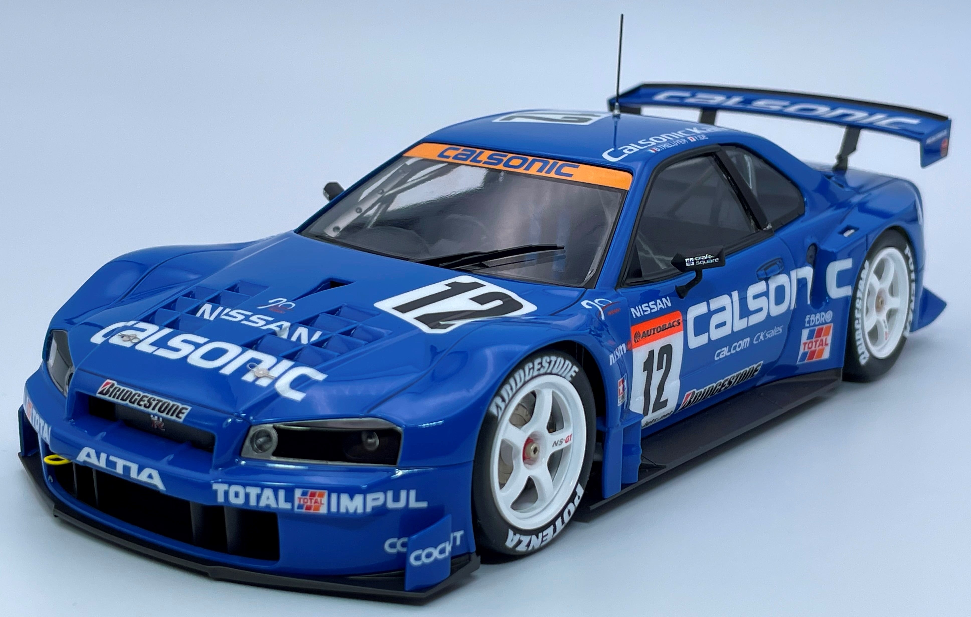 タミヤ カルソニック スカイラインGT-R 2003 #08 完成 | kingmanの模型
