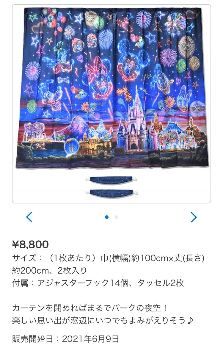 パークの花火がカーテンに⁉︎ | ディズニー ダッフィー大好き剣道剣士