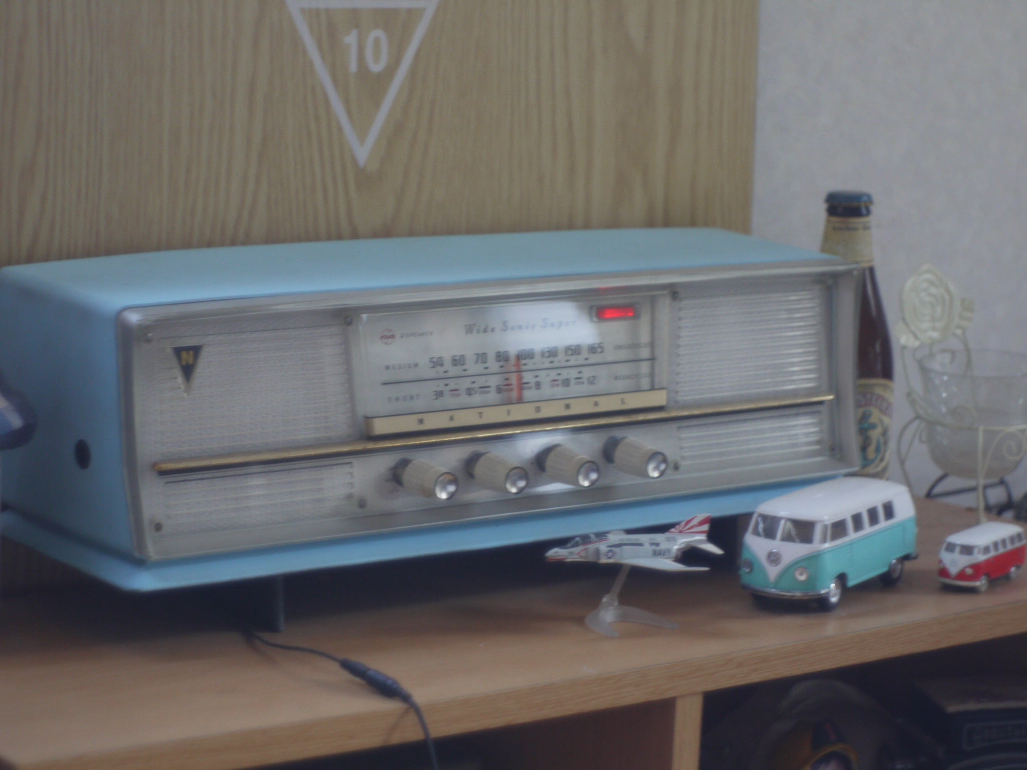 ナショナル ラジオ 真空管 DX-365 レトロ真空管ラジオ Yahoo