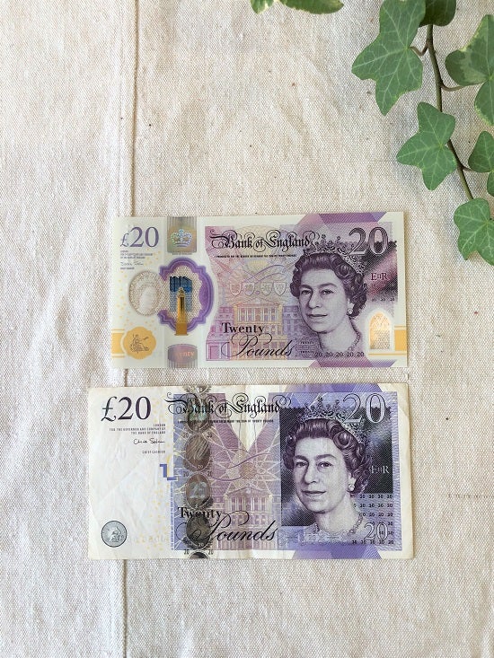 イギリスの20ポンド紙幣。。。 | ＊dropさんのブログ＊