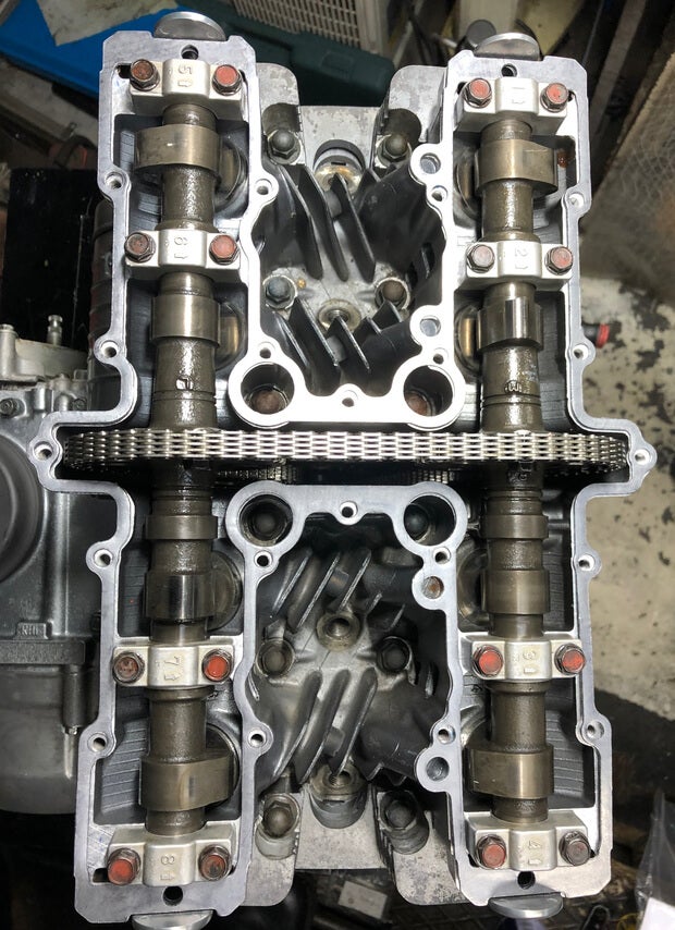 ゼファー400 エンジンオーバーホール vol.1 神奈川 | バイクの