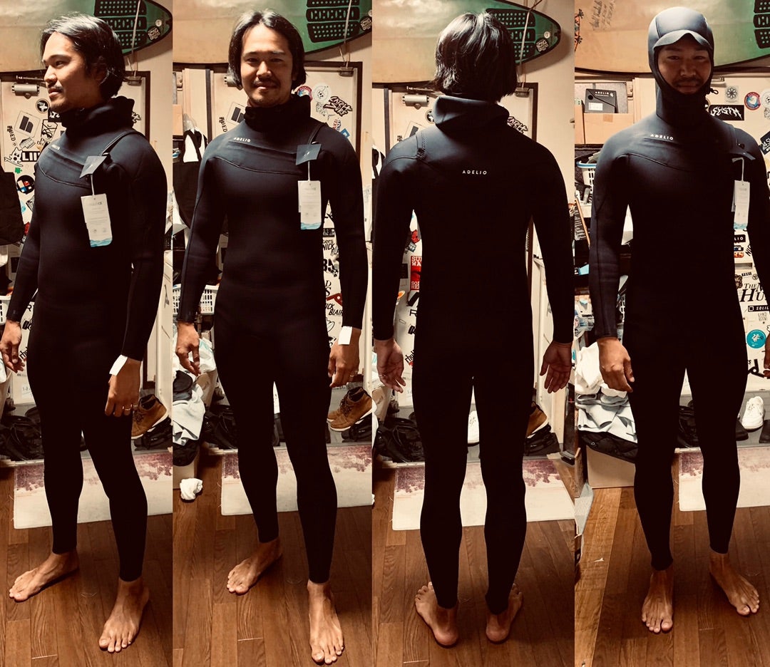 ADELIO冬物、残りわずか！参考となるお客様の着用サイズ | HRS SURF SHOP