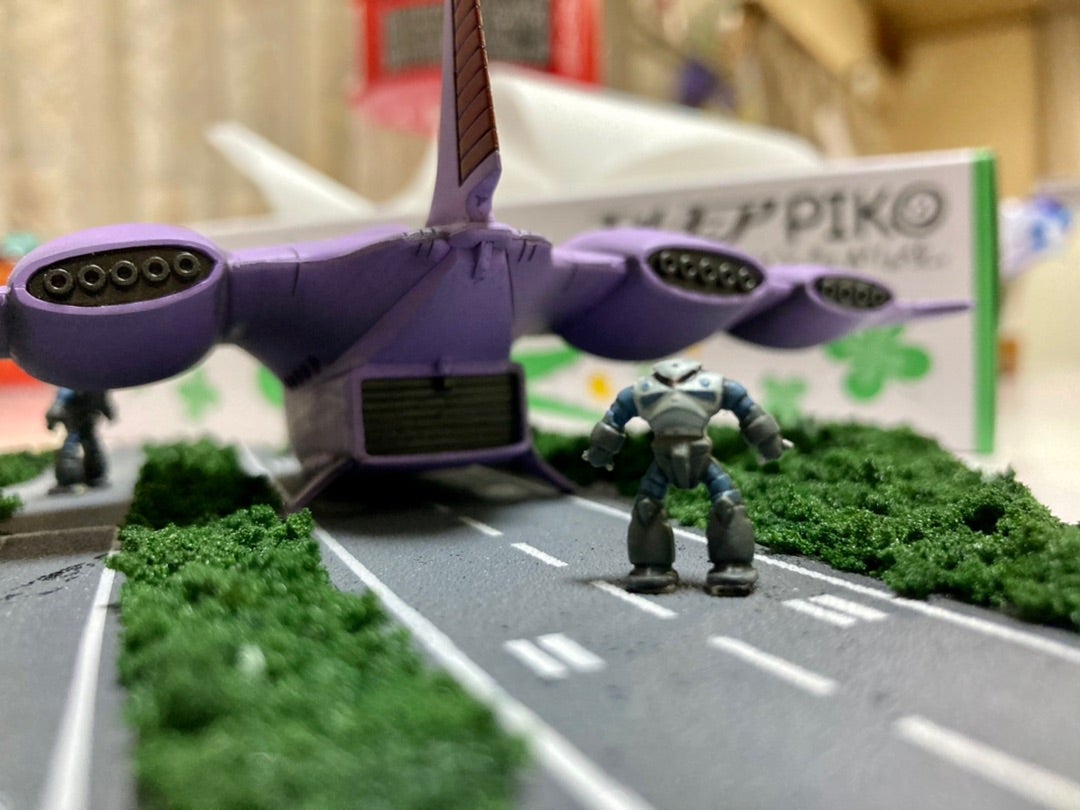 1年前の今日”1/1200 ドップとザクとズゴックを塗る7(完成です