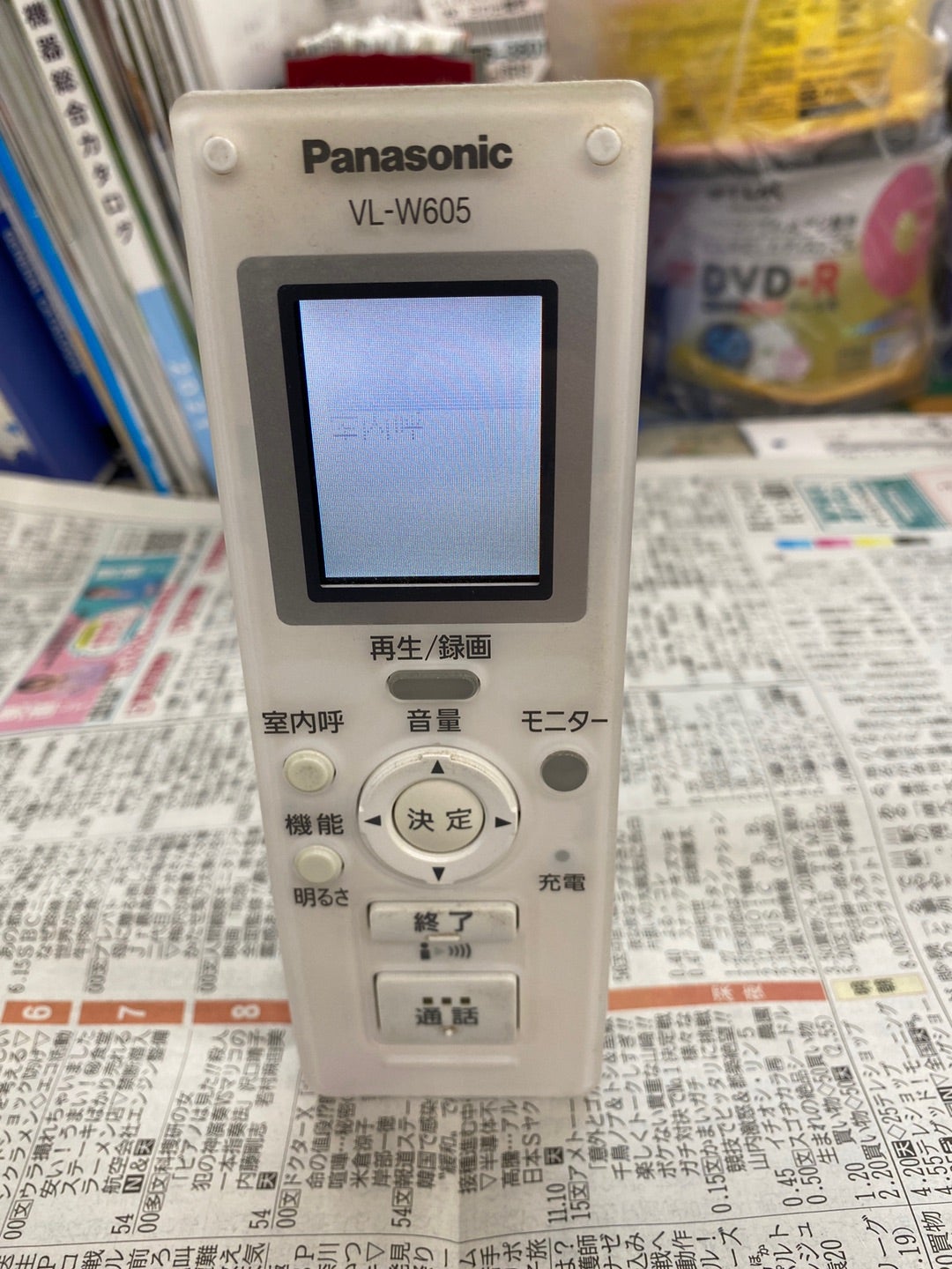 Panasonic パナソニック ドアホン 子機 ワイヤレスモニター VL