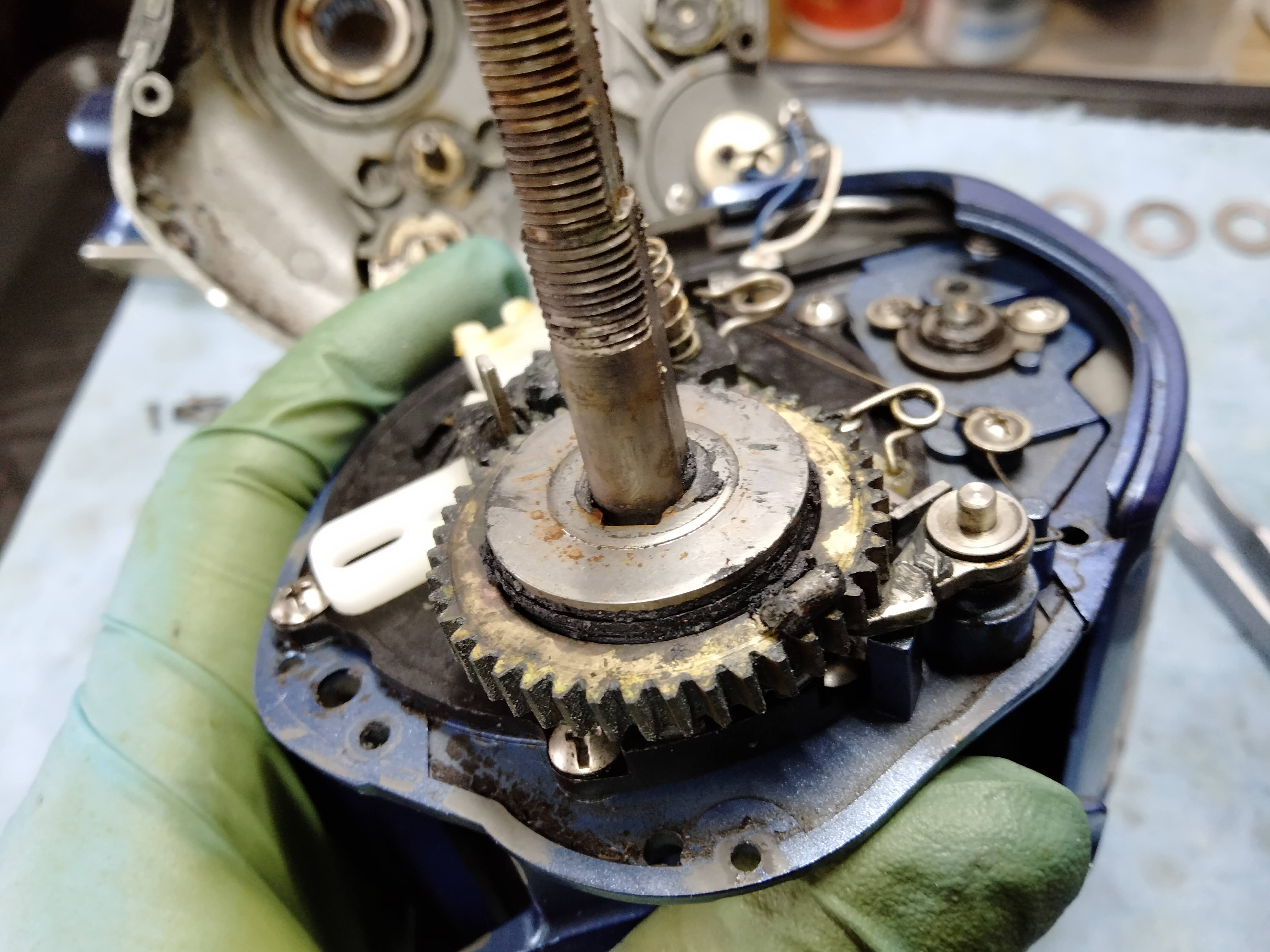 04電動丸3000H整備その① | reelmaintenance-higarageのブログ