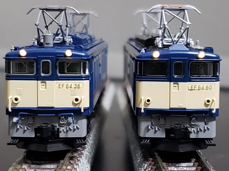 664. TOMIX EF64-0番台の比較 | yasooの鉄道ブログ