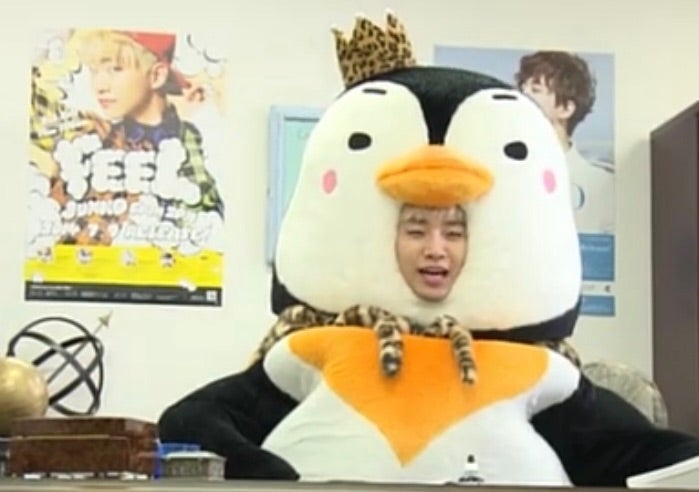 くすっと笑えるJUNHO動画(ペンペン着ぐるみ編) | JUNHO活☆Diary by Miho