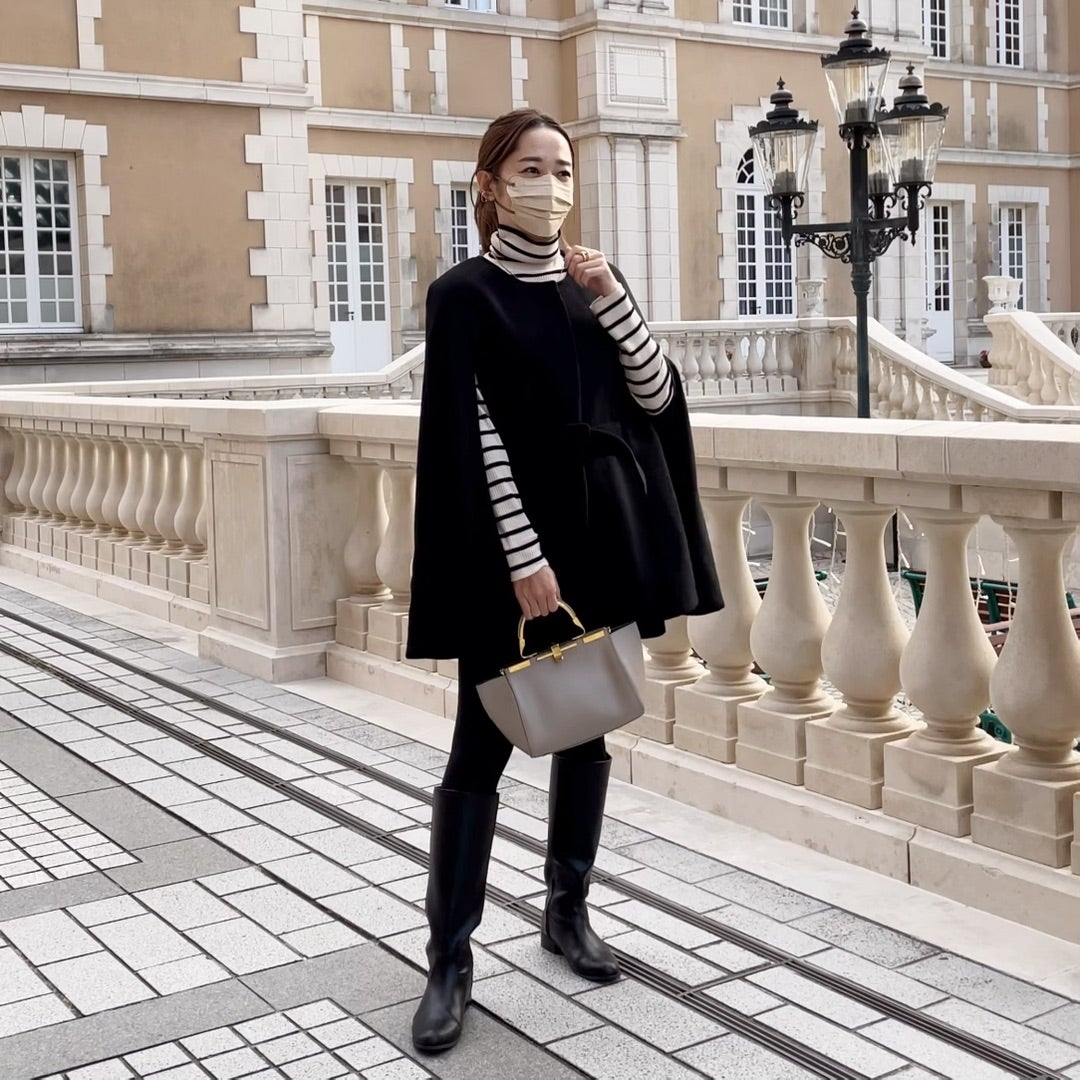 teddy poncho/maison de Dolce.メゾンドドルチェ maison de Dolce