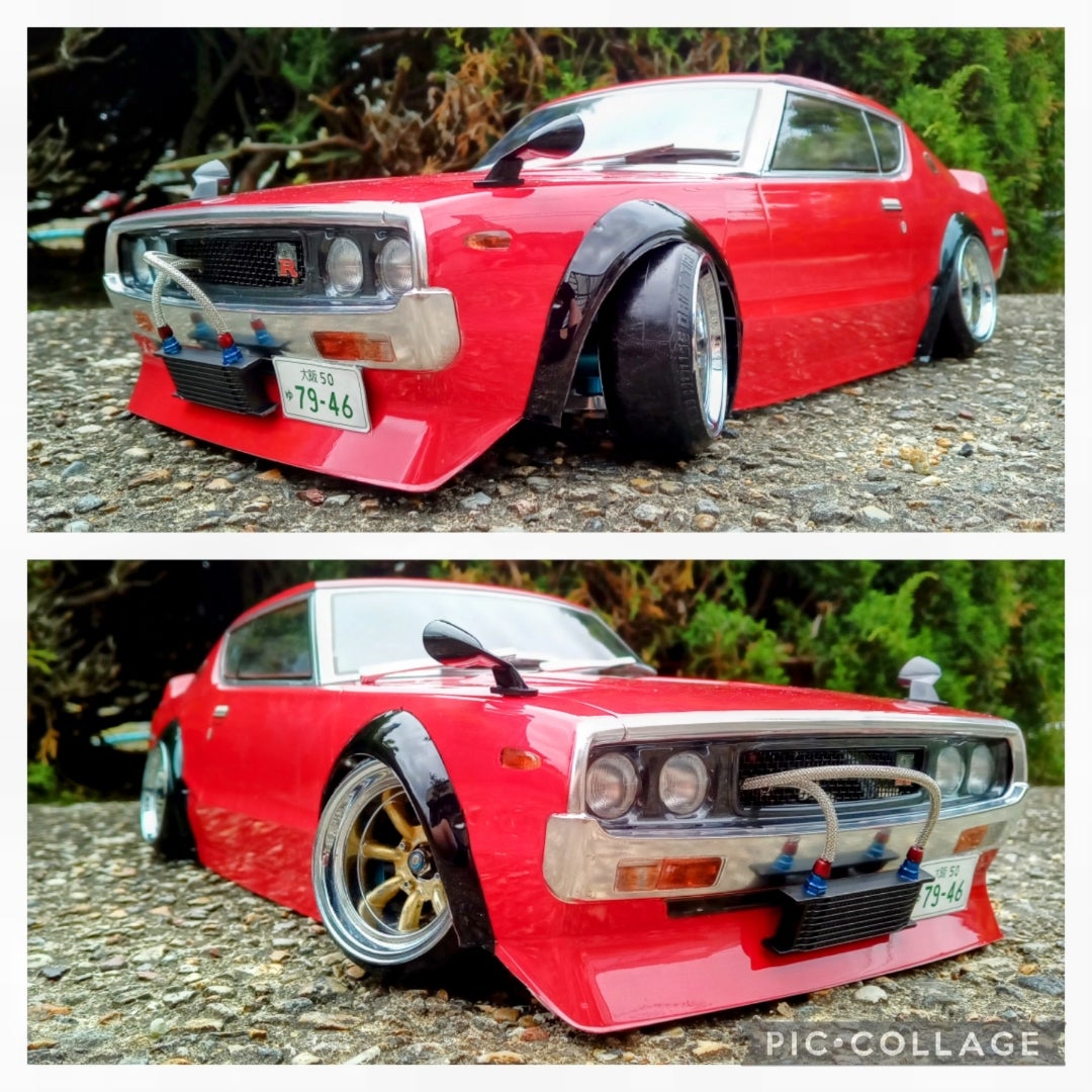 ABCホビー製 日産スカイライン ケンメリ GT-R KPGC110ボディー