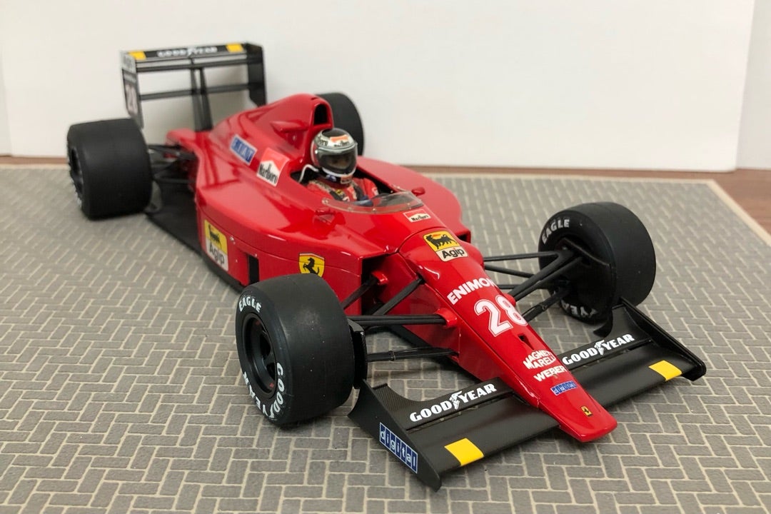 F1コレクション：フェラーリF189・後期型（タミヤ）ベルガー | み