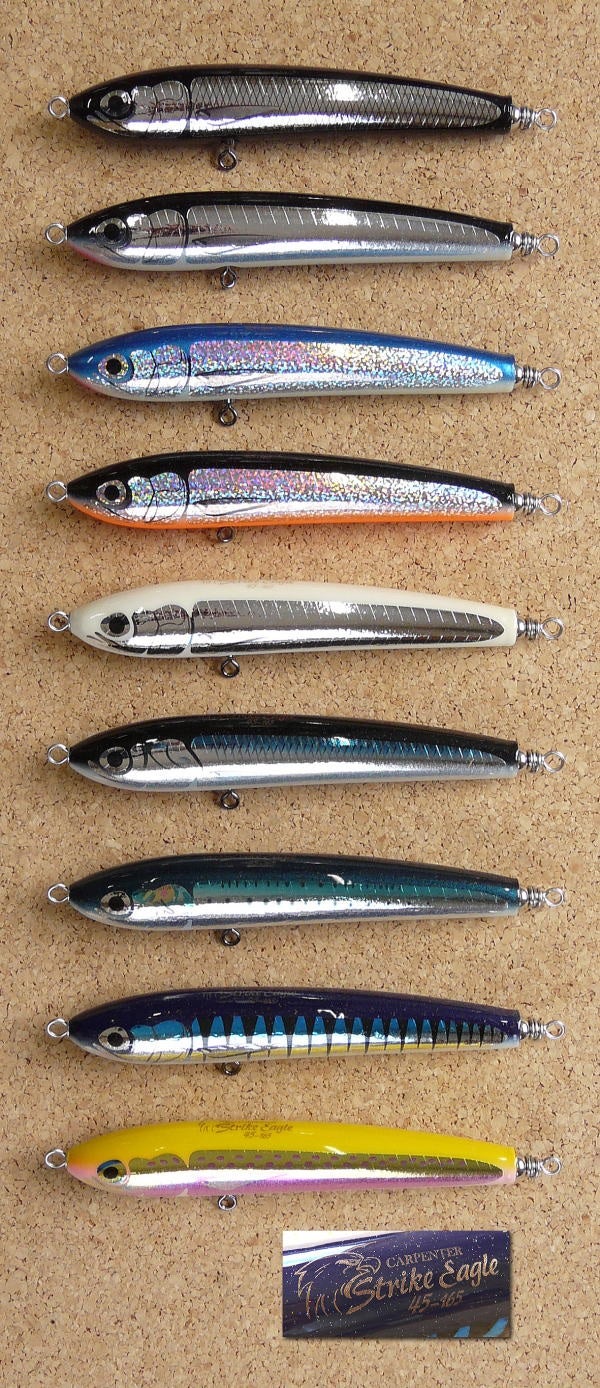 ルアー リリース | カーペンタールアー、ロッド研究室