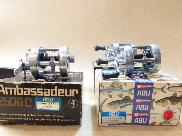 アブ 2500C エビス物、OA期、ノスタルジア など 4台入りました