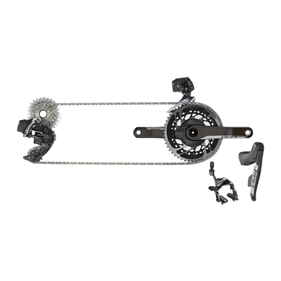 SRAM Rival eTap AXS HRD 右レバー+F油圧キャリパー新品 Universal