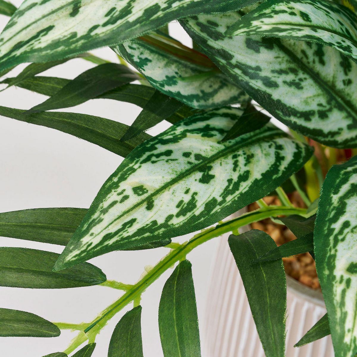 人工観葉植物】MAGIQ東京堂/アグラオネマミックスリーフポット