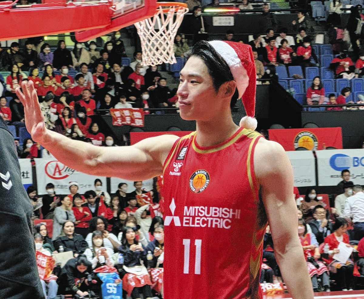 名古屋ダイヤモンドドルフィンズ、須田侑太郎がサンタばり24得点 年内