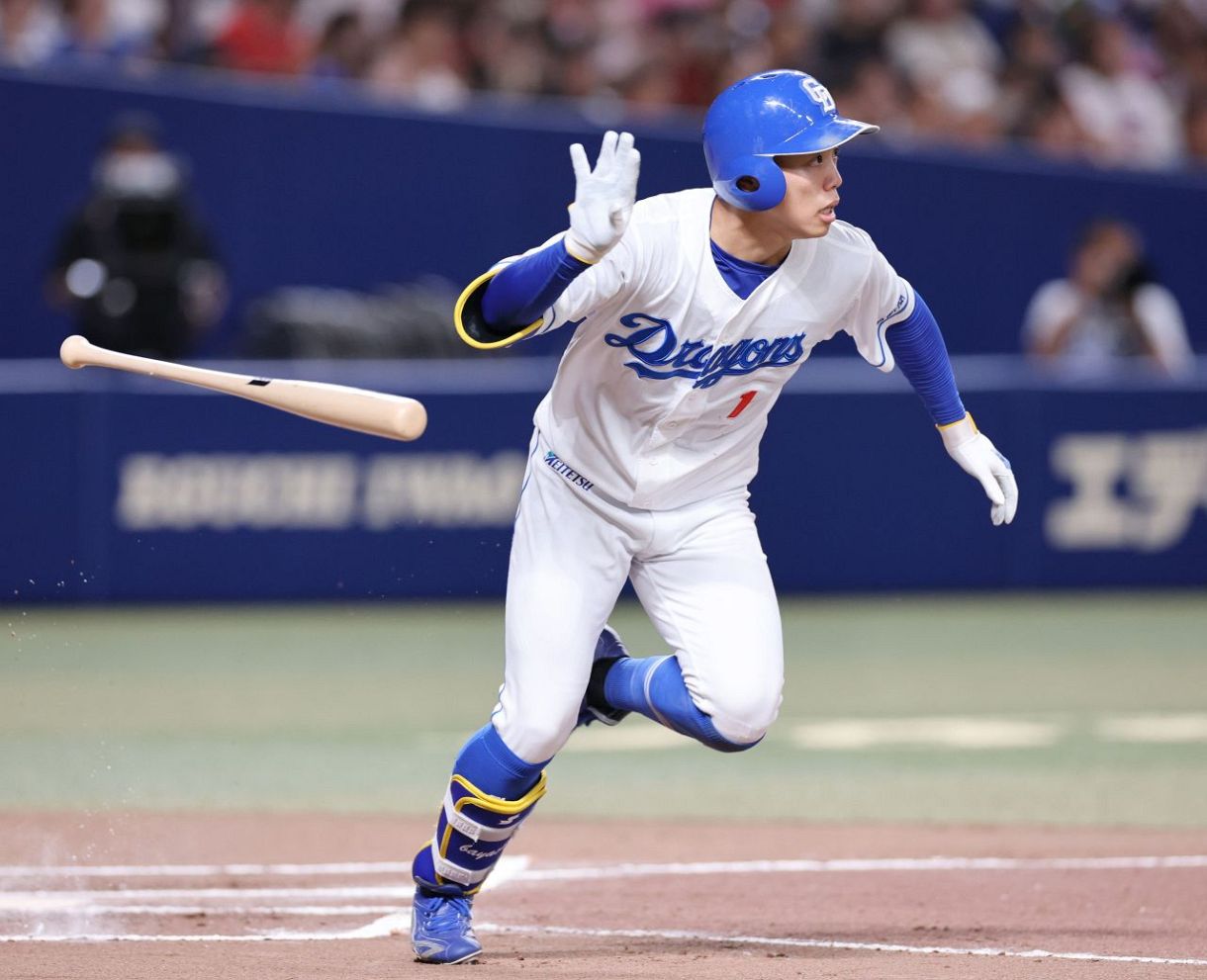 中日・岡林勇希「やっぱり自分が打たないといけない」2度目の最多安打