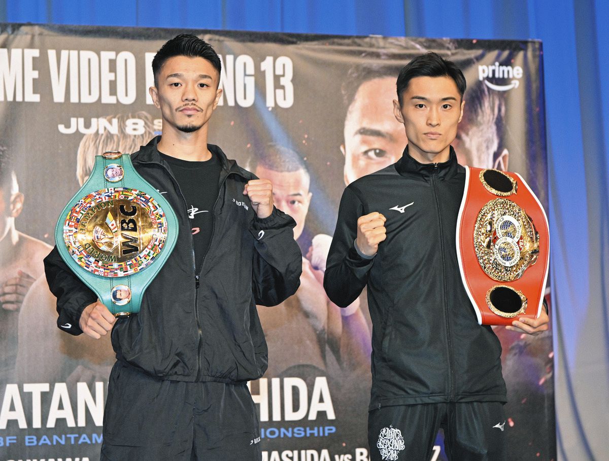 WBCバンタム級王者・中谷潤人、「プレッシャーとかはとくにない」2団体