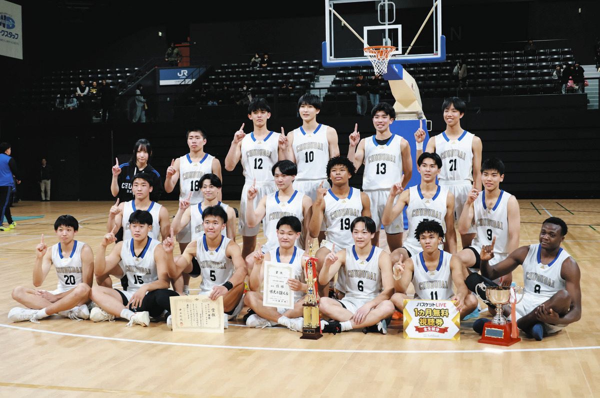 島田康大朗が最多25得点！ 中部大第一が3年ぶり全国切符【高校バスケ
