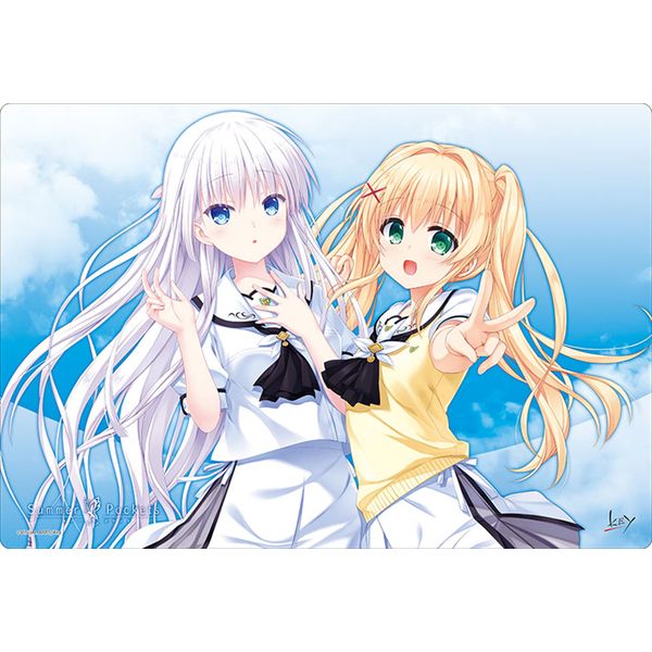 グッズ: Summer Pockets しろは＆紬 ブシロード ラバーマット