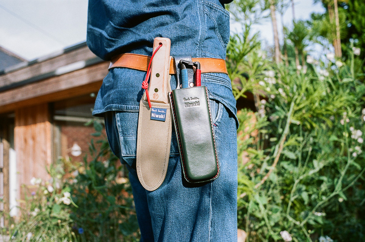 質実剛健なニワキのガーデニング用品にポール・スミスの遊び心が加わっ