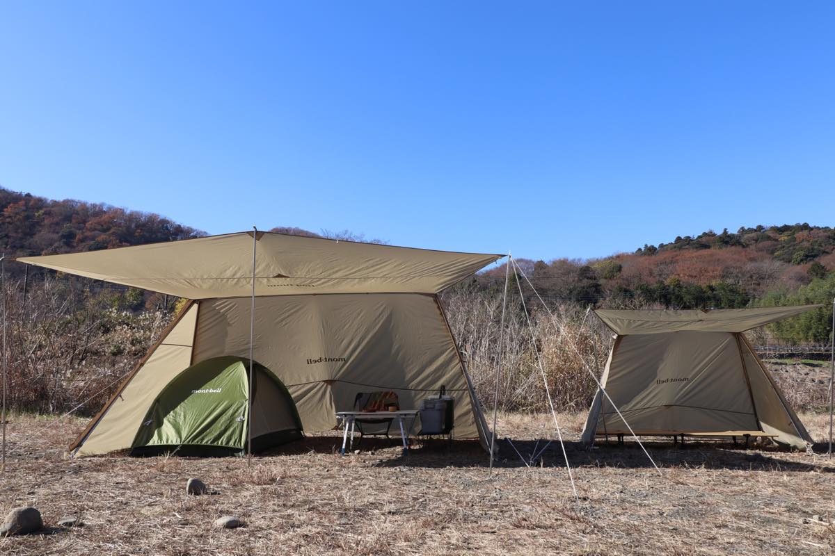 軽いパップ型を探してる？だったらモンベルの「マルチシェード」がいい