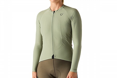 Velocioヴェロシオ レディースサーマル長袖サイクルジャージ XXS