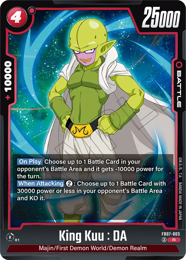 FB07-003 King Kuu : DA Dragon Ball Super Card Game Fusion World