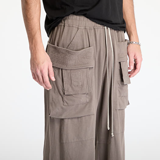 Pants Rick Owens DRKSHDW Creatch Wide Cargo Drawstring Dust