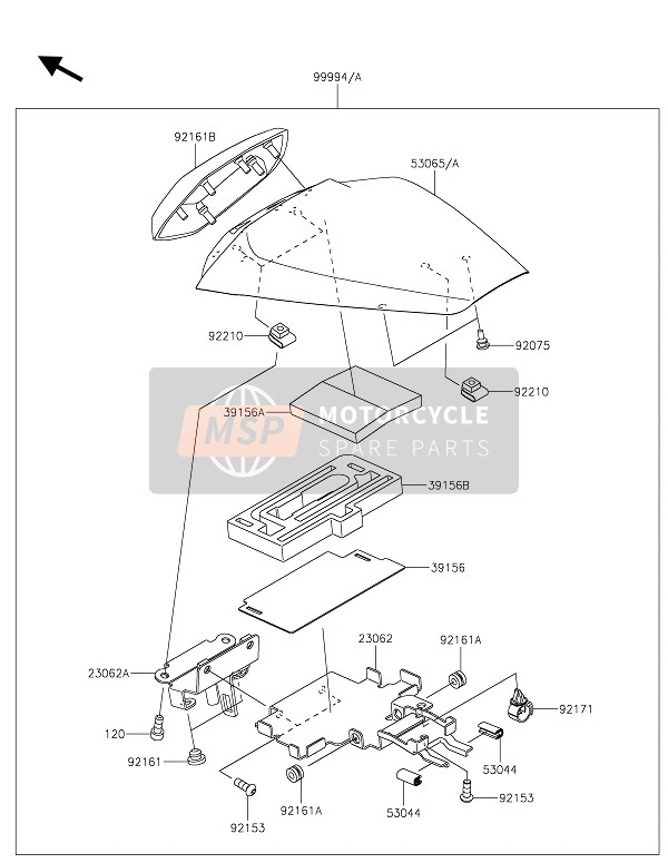 Kawasaki NINJA ZX-6R 2019 Spare Parts - MSP