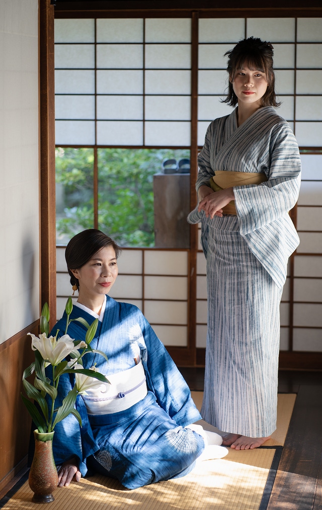 産地の職人が手掛けるあなただけの一品を。伝統の藍染浴衣と日本遺産の
