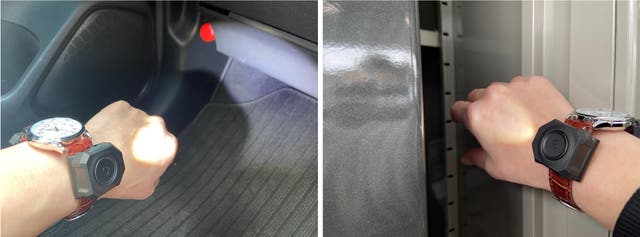 時計に簡単装着！小さいながらも驚く明るさ、超小型LEDライト＆高性能