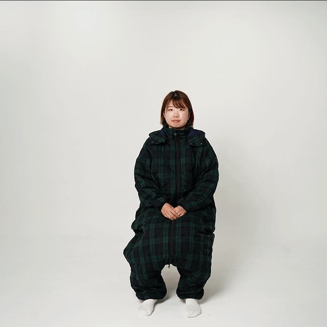 未来の暖房服】着てすぐぽっかぽか！伝統的なトラッド柄が新登場！自由