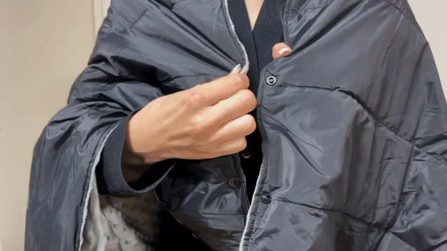 超極暖かけ布団「ウルトラダウンブランケット」宇宙服素材エアロゲルの