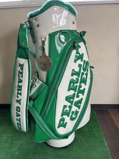 PEARLY GATES ゴルフバッグ・キャディバッグ 緑/白