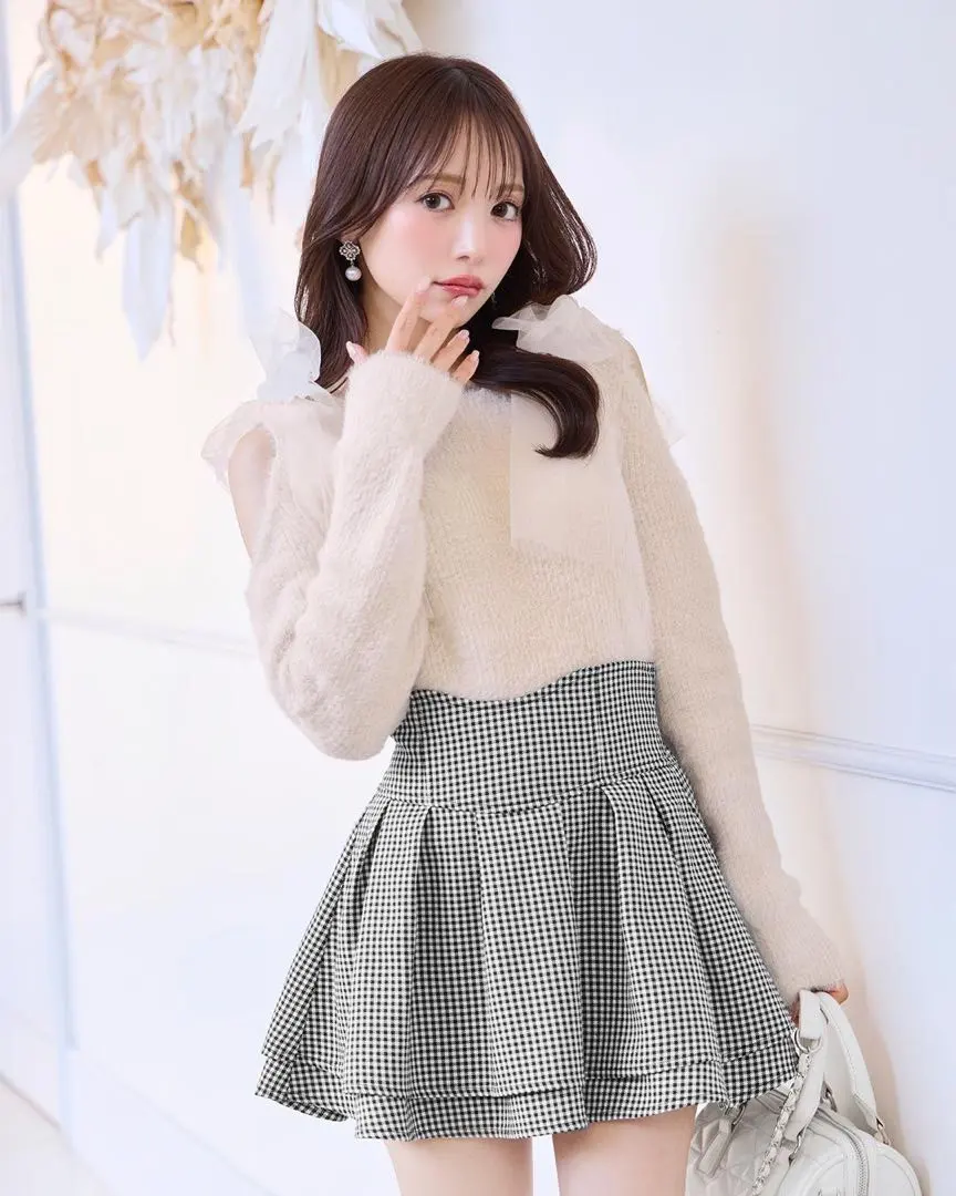 2026年最新】ミシェルマカロン スカート 美脚 ギンガムチェックの人気