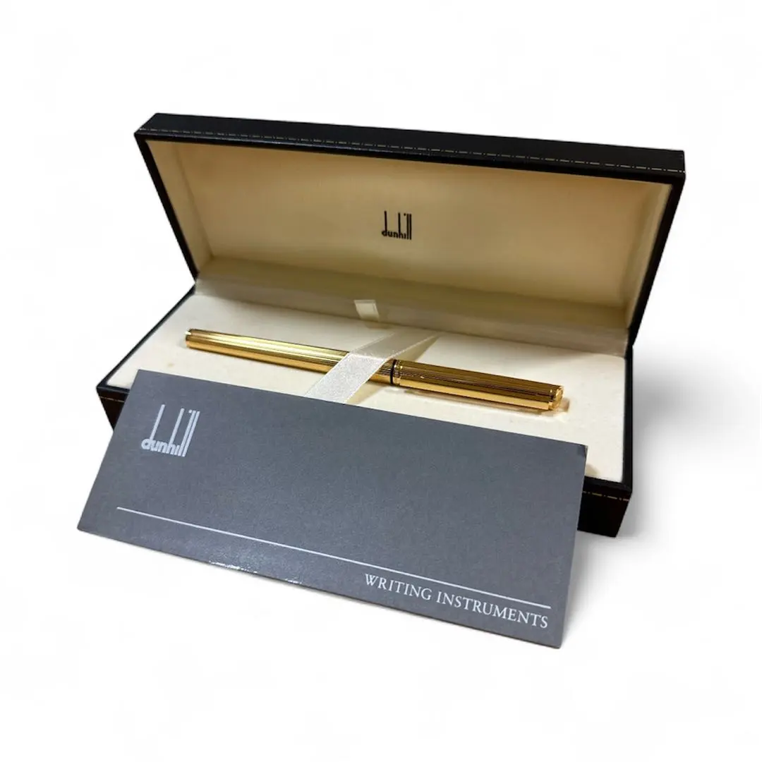 2026年最新】ダンヒル万年筆 ゴールドの人気アイテム - メルカリ