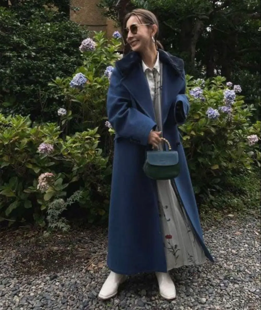 2026年最新】Ameri VINTAGE カラー：ブルー系 ロングコートの人気