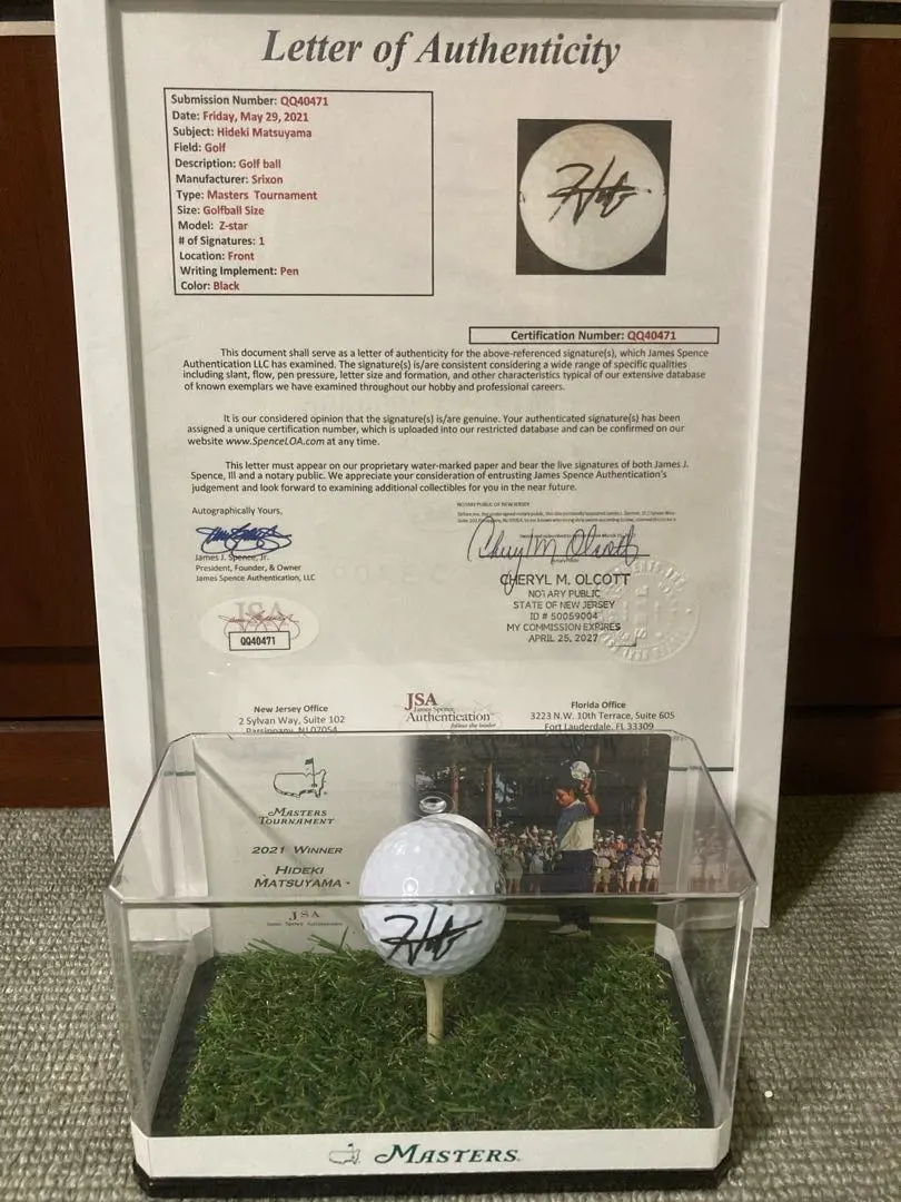 2026年最新】松山英樹サインの人気アイテム - メルカリ