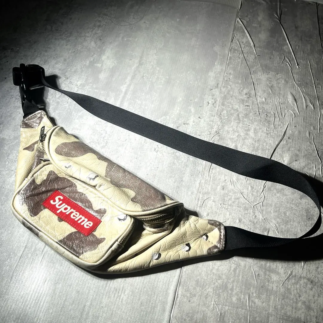 2026年最新】17ss supreme leather waist bag blackの人気アイテム