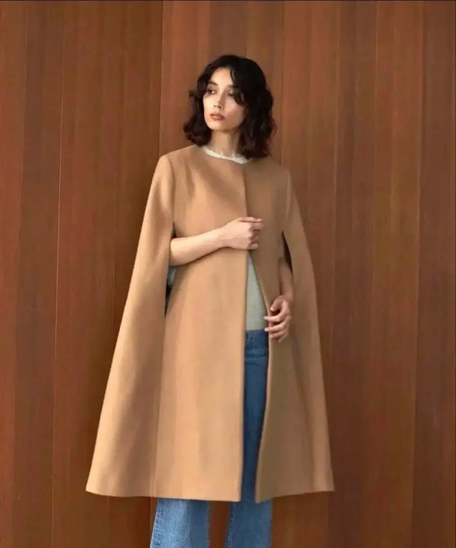 2026年最新】ellie ポンチョコートの人気アイテム - メルカリ