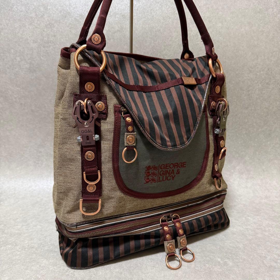 GEORGE GINA&LUCY】ハンドバッグ y2k archiveグランジ - メルカリ