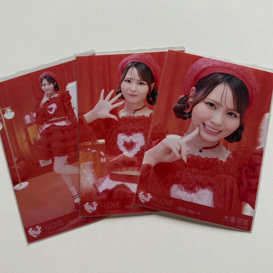 イコラブ 大場花菜 とくベチュして コンプ 生写真 - メルカリ