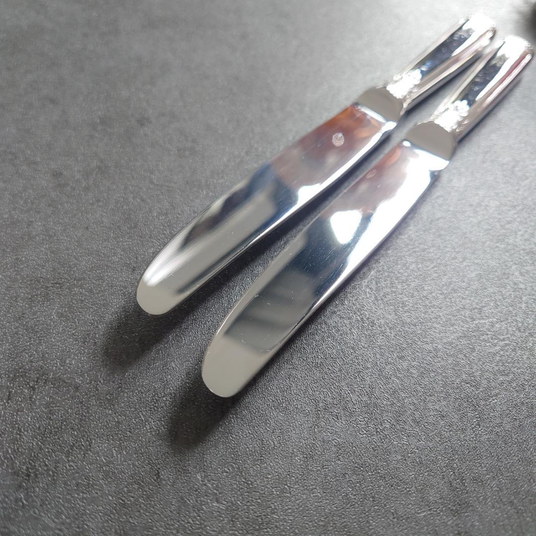 希少 美品 クリストフル マルメゾン デザートナイフ 2点