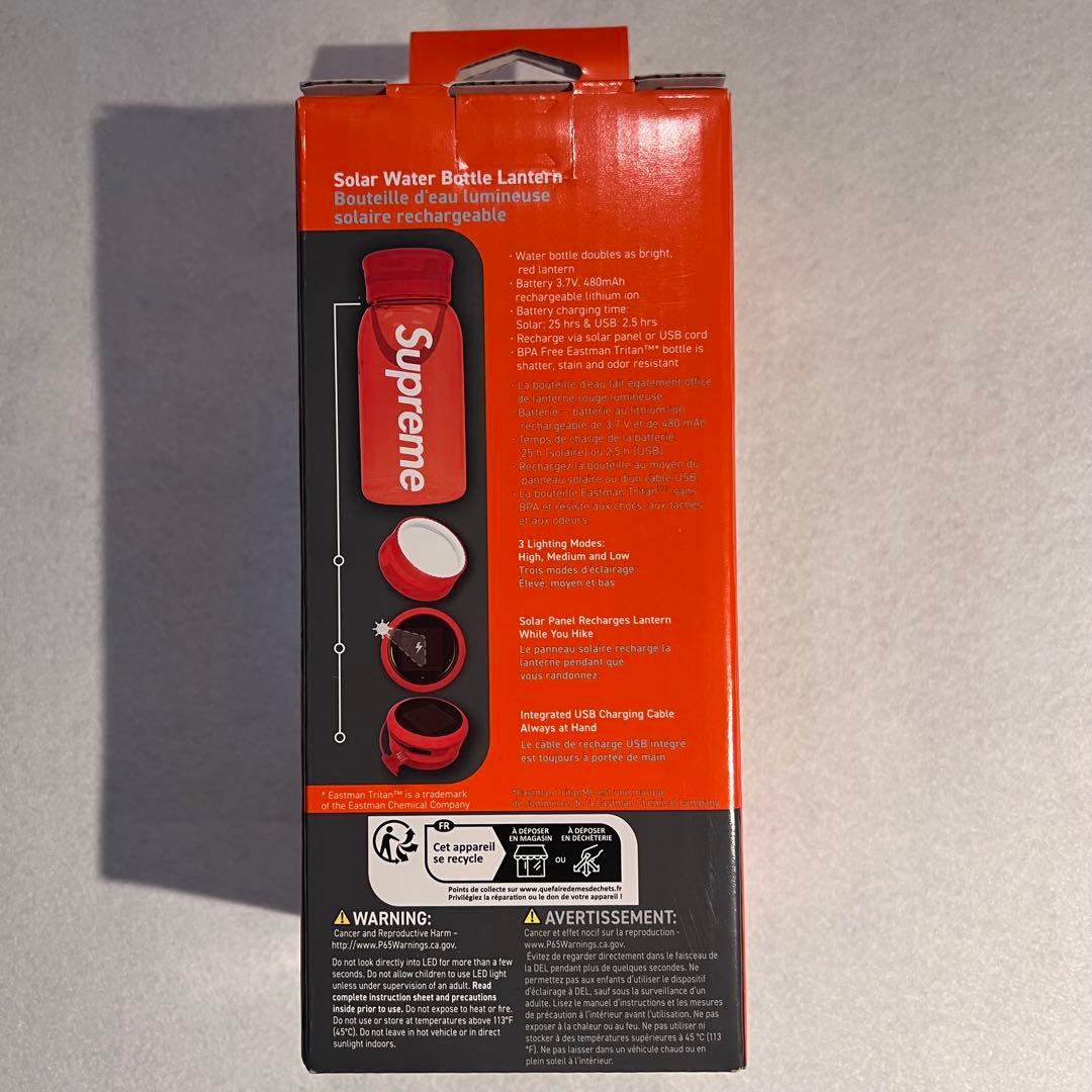 弁当箱・水筒 Supreme x SOL Water Bottle Lantern \"Red\"
