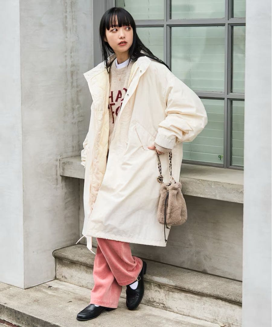 フリークスストア　モッズコート　オフホワイト FREAK'S STORE/M65 LINER SET/モッズコート ライナー セット｜Daytona