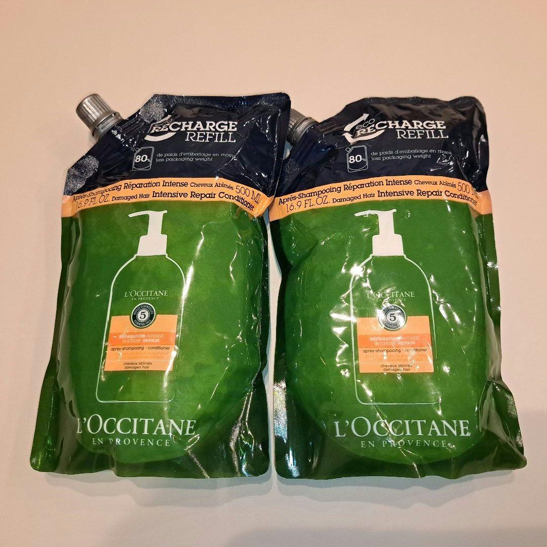 L'OCCITANE コンディショナーリフィル 500ml 2個セット ロクシタン リペアリング リフィル シャンプー・コンディショナー